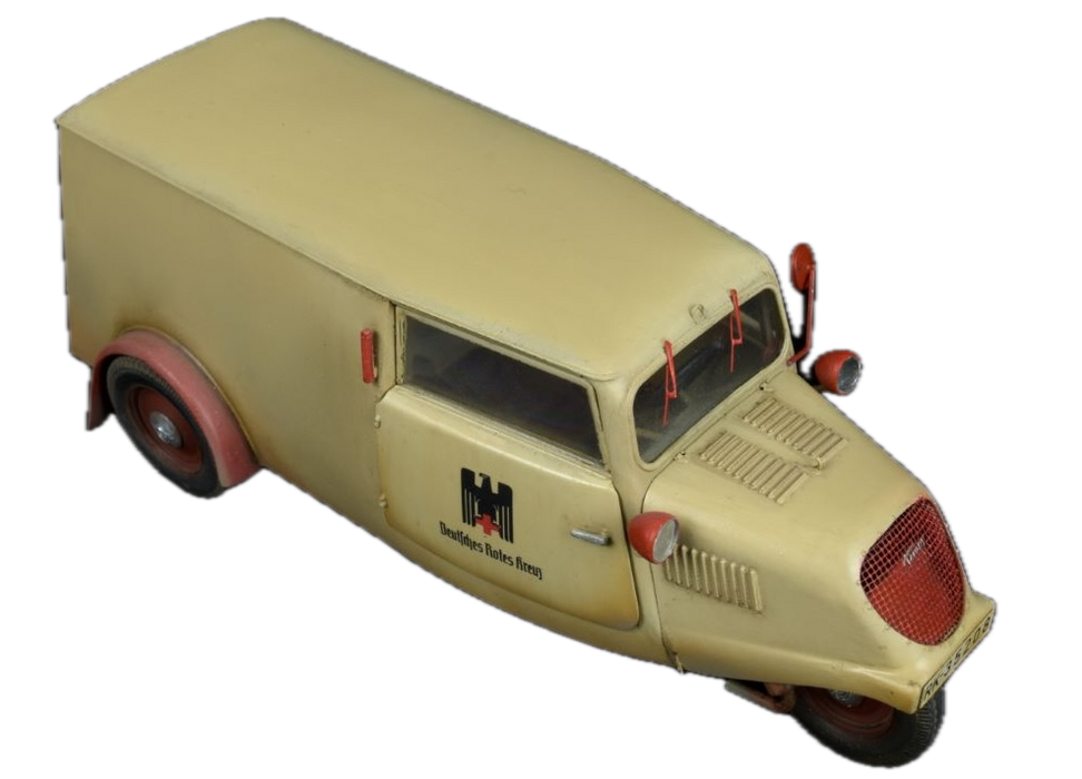MiniArt 35382 1/35 Tempo A400 Lieferewagen German 3-Wheel Delivery Van Model Kit