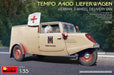 MiniArt 35382 1/35 Tempo A400 Lieferewagen German 3-Wheel Delivery Van Model Kit