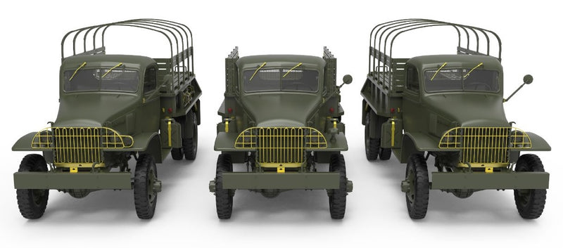MiniArt 35383 1/35 G107 4x4 1.5 ton Cargo Truck with Metal Body Model Kit