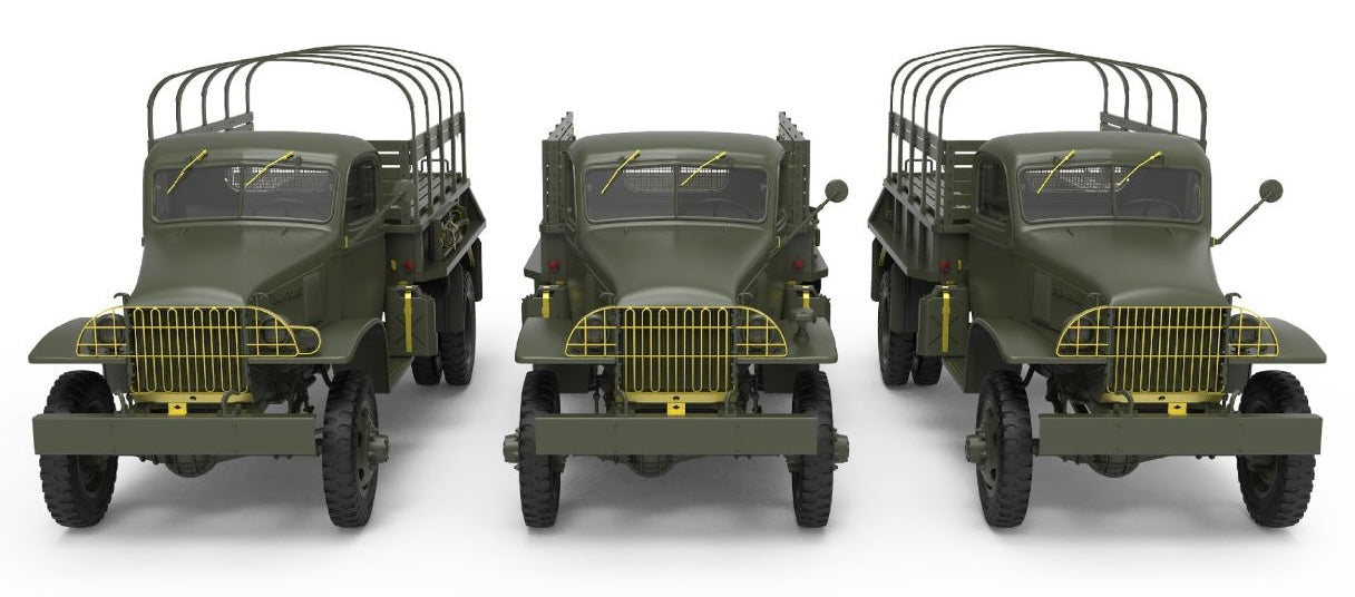 MiniArt 35383 1/35 G107 4x4 1.5 ton Cargo Truck with Metal Body Model Kit