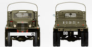 MiniArt 35386 1/35 G7107 4x4 1.5 ton Cargo Truck with Wooden Body Model Kit