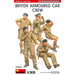 MiniArt 35387 1/35 British Armoured Car Crew (Special Edition) Model Kit