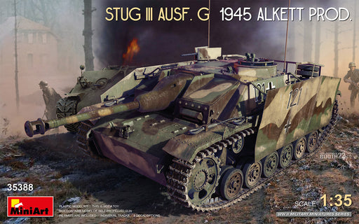 MiniArt 35388 1/35 StuG III Ausf. G 1945 Alkett Prod. Model Tank Kit