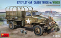 MiniArt 35389 1/35 US Army G7117 1.5 ton 4x4 Cargo Truck with Winch Model Kit