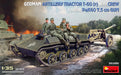 MiniArt 35395 1/35 German Artillery Tractor T-60(r) and Crew Towing PaK40 Gun Model Kit
