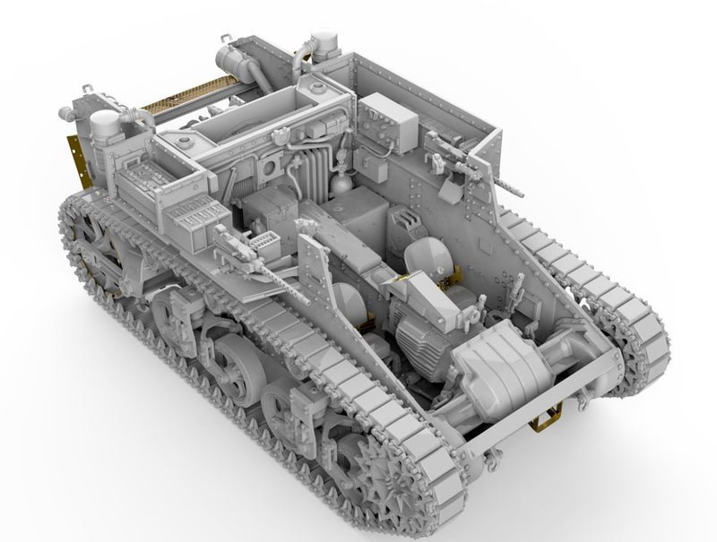 MiniArt 35401 1/35 WWII M3 Stuart Tank Initial Prod. with Interior Model Kit