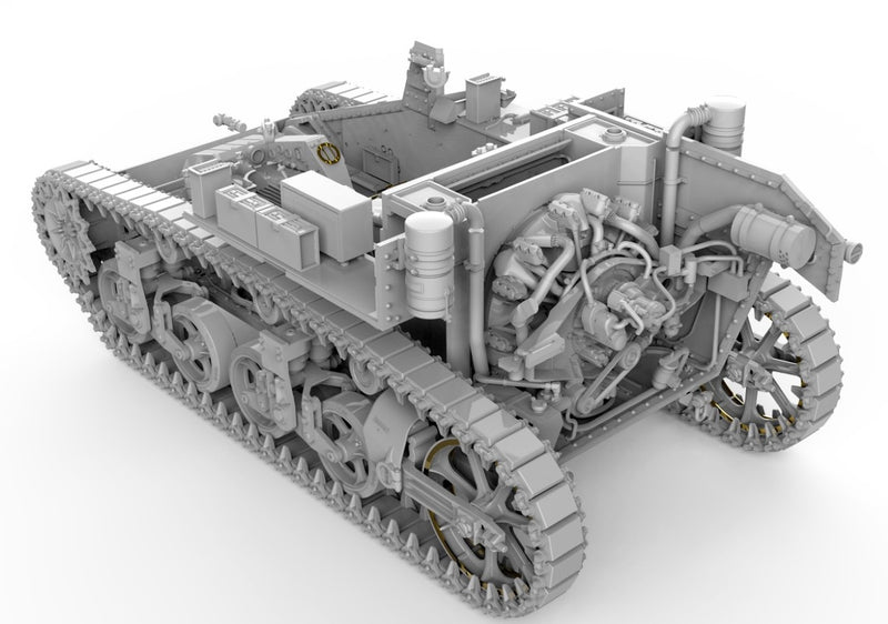 MiniArt 35401 1/35 WWII M3 Stuart Tank Initial Prod. with Interior Model Kit