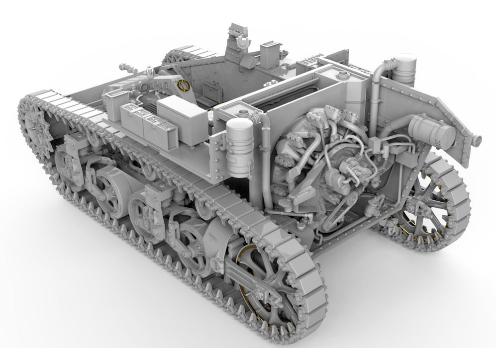 MiniArt 35401 1/35 WWII M3 Stuart Tank Initial Prod. with Interior Model Kit