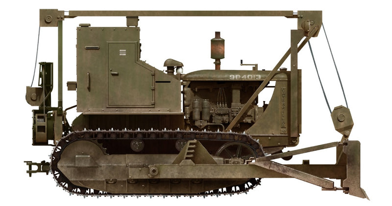 MiniArt 35403 1/35 WWII US Armored Bulldozer Model Kit