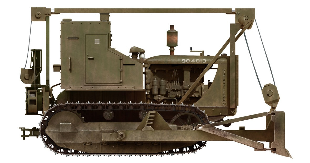 MiniArt 35403 1/35 WWII US Armored Bulldozer Model Kit
