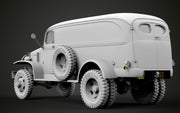 MiniArt 35405 1/35 US Army G7105 4x4 1.5 ton Panel Delivery Truck Model Kit