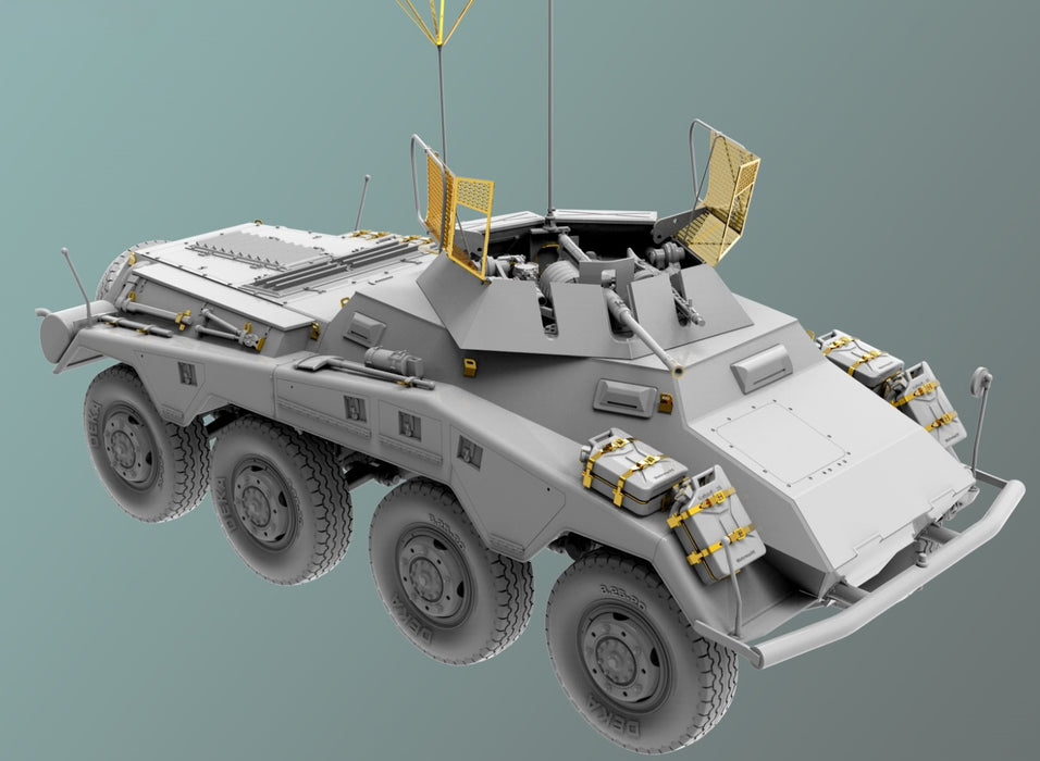 MiniArt 35410 1/35 Sd.Kfz.234/1 Schwerer Panzerspahwagen Early Mod. w/ Interior Model Kit