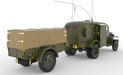 MiniArt 35418 1/35 U.S. Army K-51 Radio Truck with K-52 Trailer with Interior Model Kit