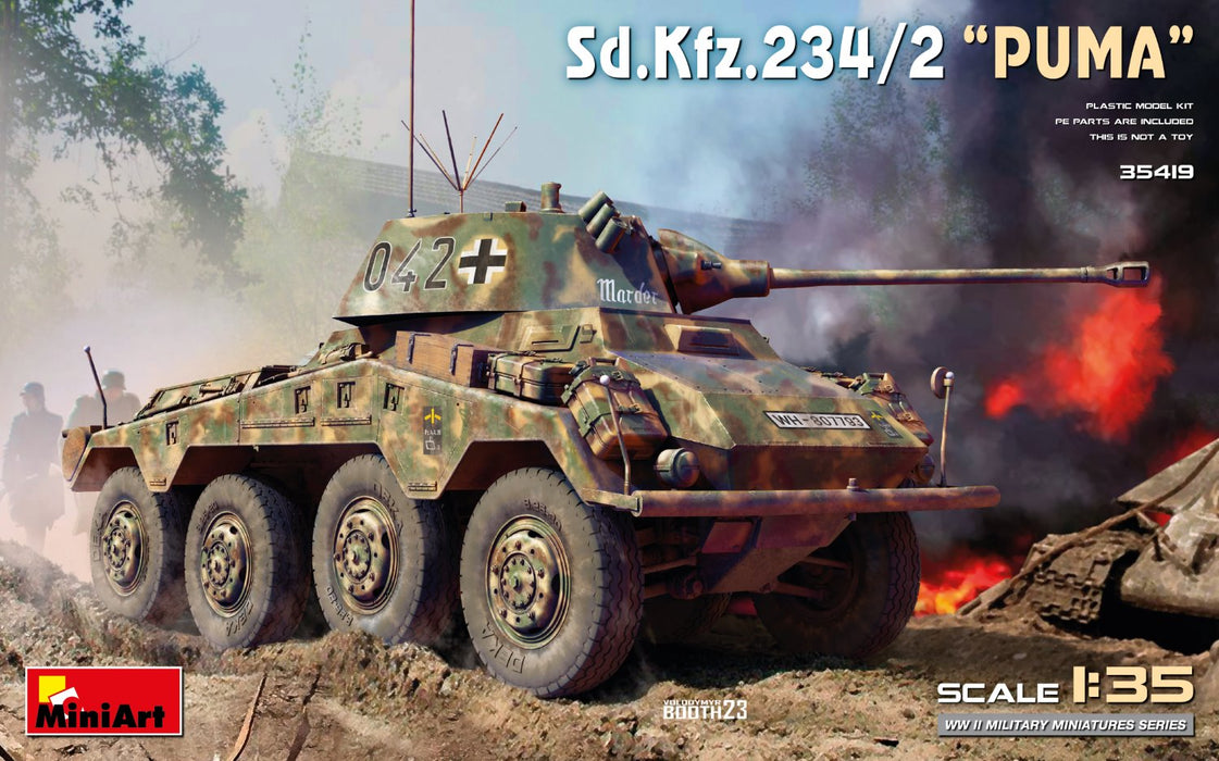 MiniArt 35419 1/35 Sd.Kfz.234/2 Puma Model Kit