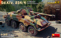 MiniArt 35427 1/35 Sd.Kfz.234/4 Puma with 7.5cm Cannon and Interior Model Kit