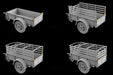 MiniArt 35436 1/35 G518 US 1ton Ben Hur Cargo Trailer Model Kit