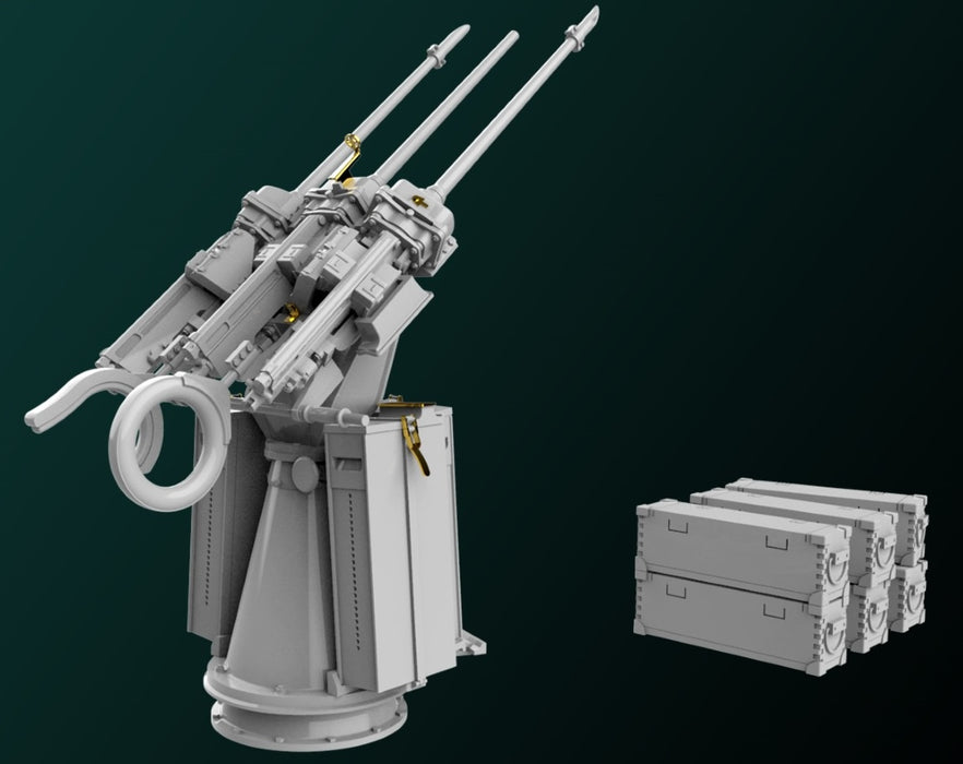 MiniArt 35438 1/35 Flugabwehr-MG 151/20 Drilling Triple Gun Mount Model Kit
