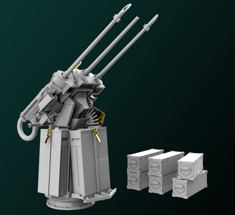 MiniArt 35438 1/35 Flugabwehr-MG 151/20 Drilling Triple Gun Mount Model Kit