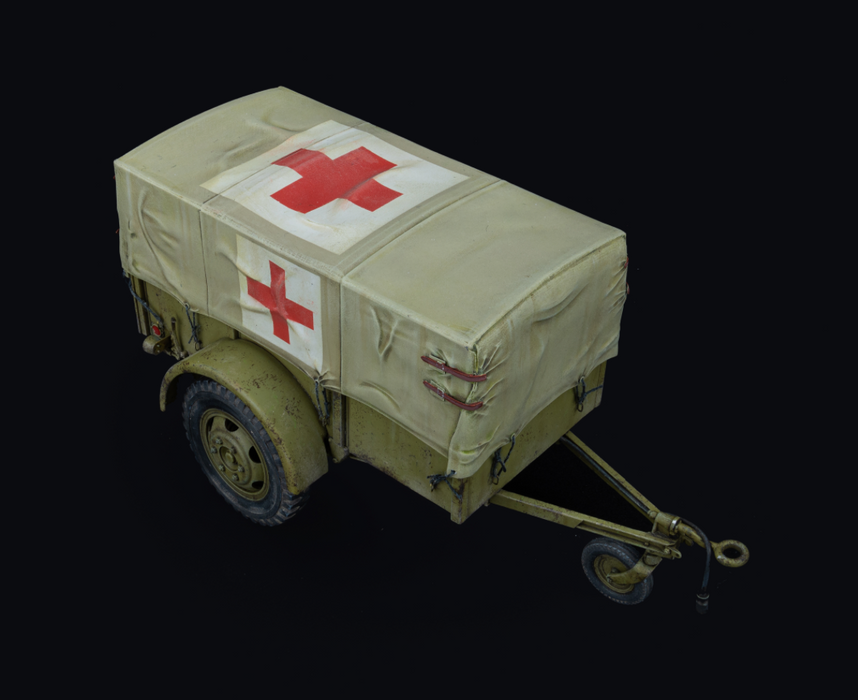 MiniArt 35443 1/35 G518 US 1ton Ben Hur Cargo Trailer Model Kit