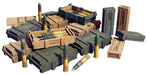 MiniArt 35457 1/35 7,5 cm Kw.K Stu.G Shells With Ammo Boxes Model Kit