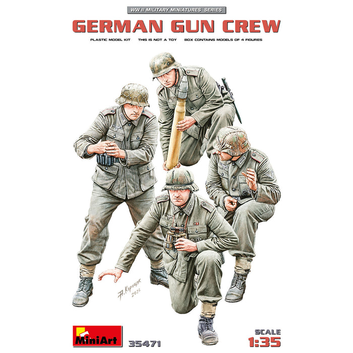 MiniArt 35471 1/35 German Gun Crew Model Kit