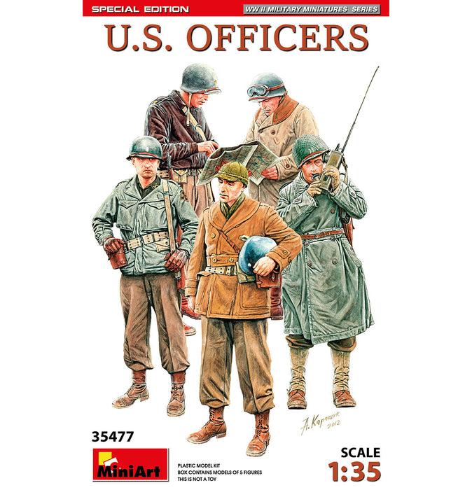 MiniArt 35477 1/35 US Officers Special Edition Model Kit