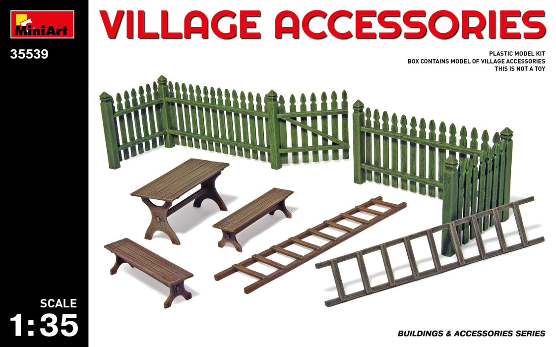 MiniArt 35539 1/35 Village Accessories Model Kit