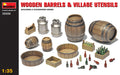 MiniArt 35550 1/35 Wooden Barrels and Village Utensils Model Kit