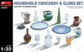 MiniArt 35559 1/35 Household Crockery and Glass Set Model Kit