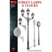 MiniArt 35560 1/35 Street Lamps Clocks Model Kit