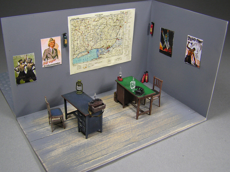 MiniArt 35564 1/35 Office Furniture and Accessories Model Kit