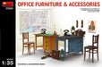 MiniArt 35564 1/35 Office Furniture and Accessories Model Kit