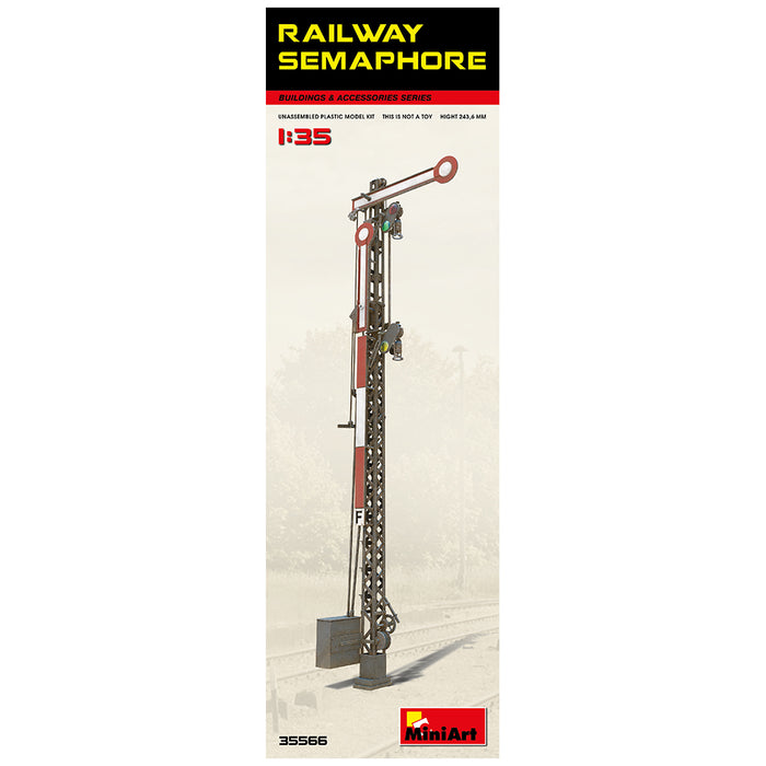 MiniArt 35566 1/35 Railway Semaphore Model Kit
