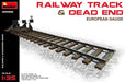MiniArt 35568 1/35 Railway Track with Dead End Model Kit