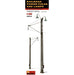 MiniArt 35570 1/35 Railroad Power Poles and Lamps Model Kit