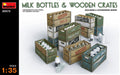 MiniArt 35573 1/35 Milk Bottles and Wood Crates Model Kit