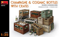 MiniArt 35575 1/35 Champagne and Cognac Bottles with Crates Model Kit