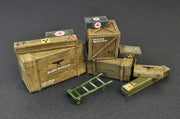 MiniArt 35581 1/35 Wooden Boxes & Crates Model Kit