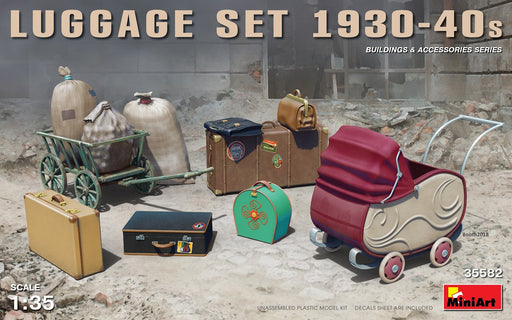 MiniArt 35582 1/35 Luggage Set 1930-40's Model Kit