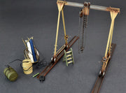 MiniArt 35589 1/35 5 Ton Gantry Crane & Equipment Model Kit