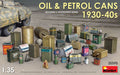 MiniArt 35595 1/35 Oil & Petrol Cans 1930-40's (36 cans) Model Kit