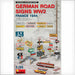 MiniArt 35600 1/35 WWII German Road Signs (France 1944) Model Kit