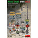 Model Kit

Kit contains models of Road Signs, decal sheet is included.

With MiniArt kits you won’t find warmed-over remakes or run-of-the-mill models. They take pains to select subject matter that has either never been done in a plastic kit, or has never been done to their high standards for quality and accuracy.