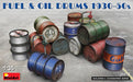 MiniArt 35613 1/35 Fuel and Oil Drums 1930-1950 Model Kit
