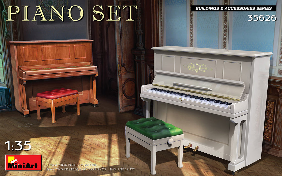 MiniArt 35626 1/35 Piano Set Model Kit