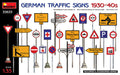 MiniArt 35633 1/35 German Traffic Signs 1930-40s Model Kit
