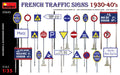 MiniArt 35645 1/35 French Traffic Signs 1930-1940's Model Kit