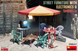 MiniArt 35647 1/35 Street Furniture with Electronics and Umbrella Model Kit
