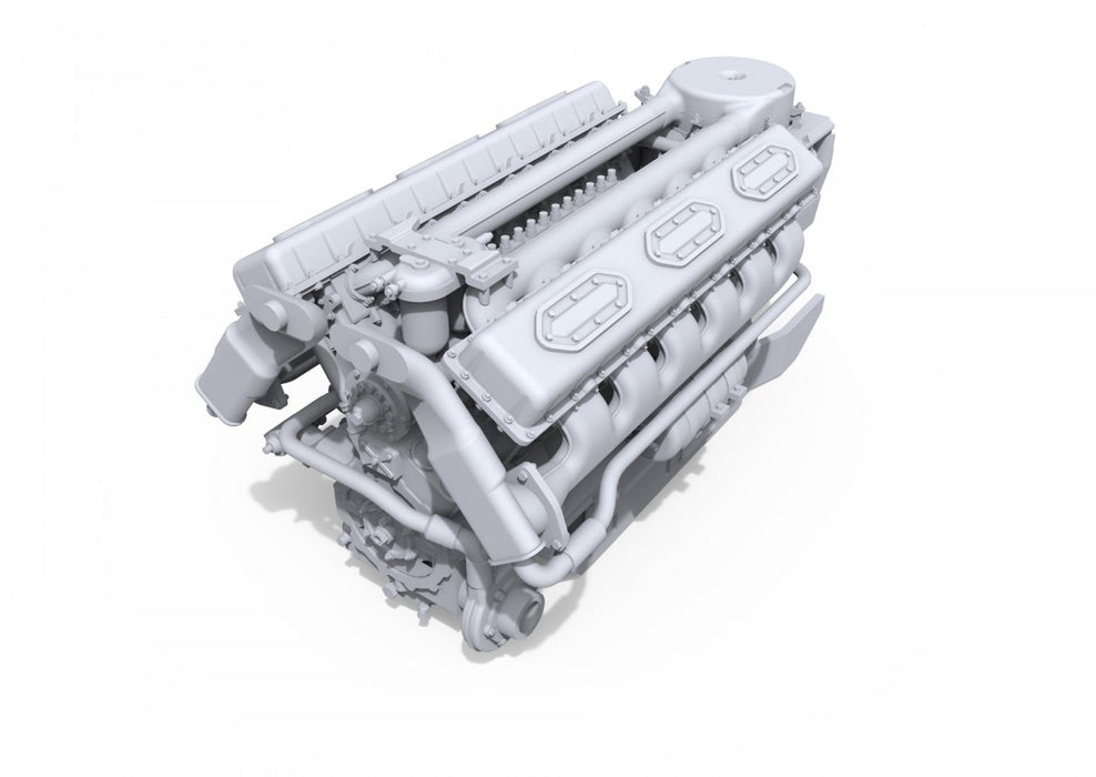 MiniArt 37006 1/35 V-54 Engine Model Kit