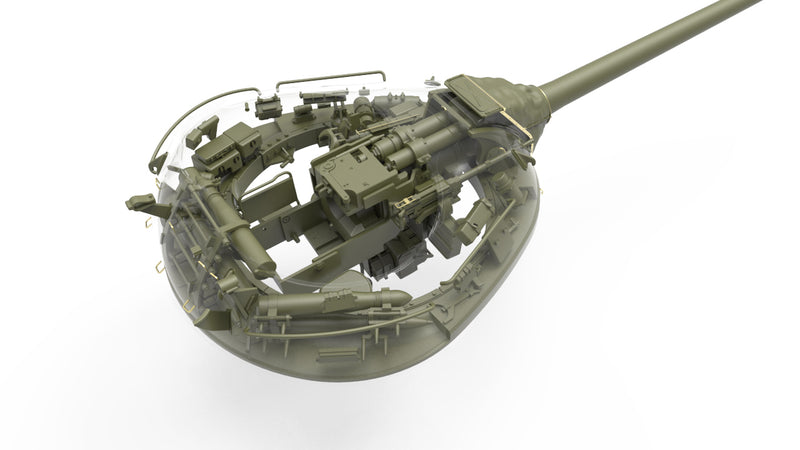 MiniArt 37007 1/35 T-54-3 Soviet Medium Tank Mod. 1951 with Interior Model Kit
